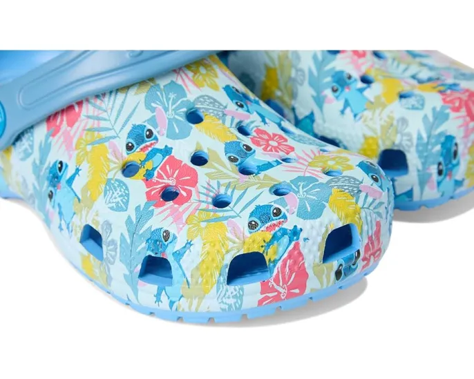 Crocs Классические сабо Stitch для малышей с веганской конструкцией