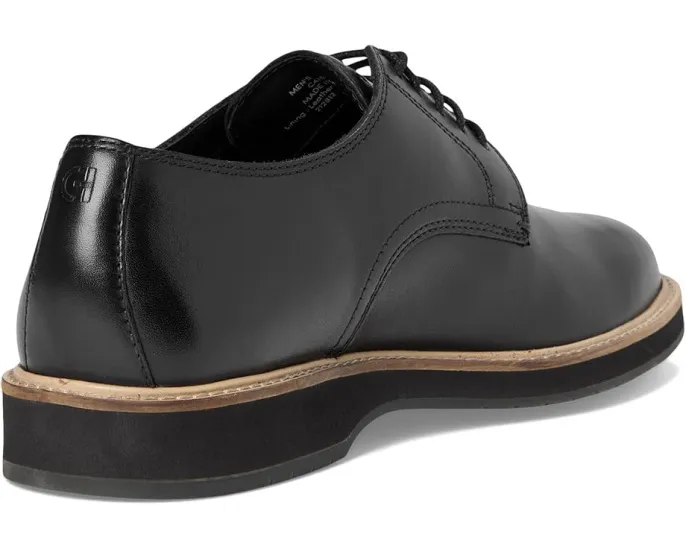 Туфли Cole Haan Morse Grand Plain Toe Oxfords с гладким носком и двойной строчкой