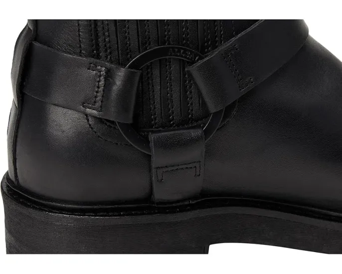 Ботинки AllSaints Hank в стиле байкер с ремешками и массивной подошвой