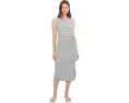 Side Tie Midi Tank Dress