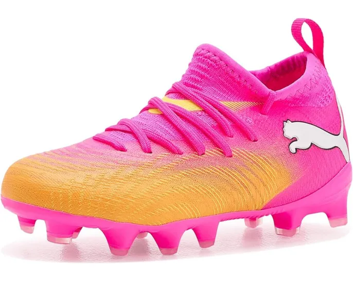 Детские футбольные бутсы PUMA Future Match для твердых покрытий с сетчатым верхом