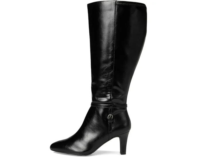 Ботинки LifeStride Galant Extra Wide Calf на шпильке с переработанными материалами