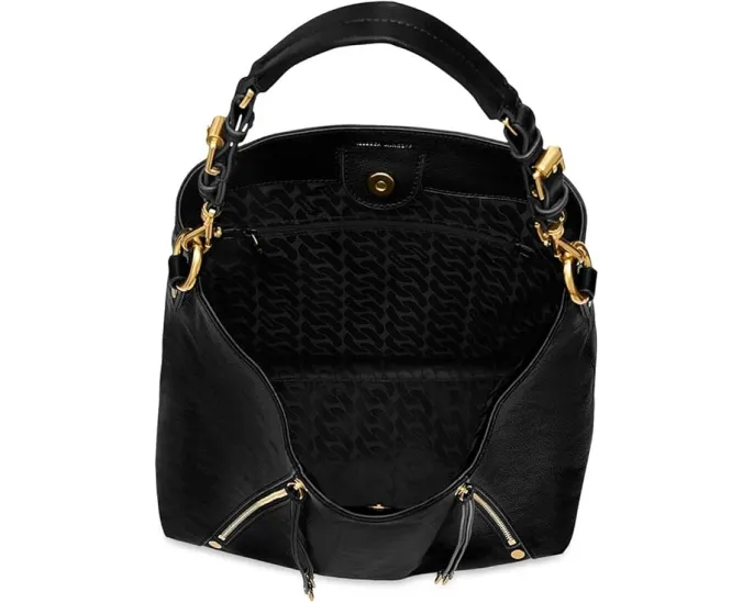 Сумка Rebecca Minkoff Rivington Hobo из натуральной кожи с регулируемыми ремнями