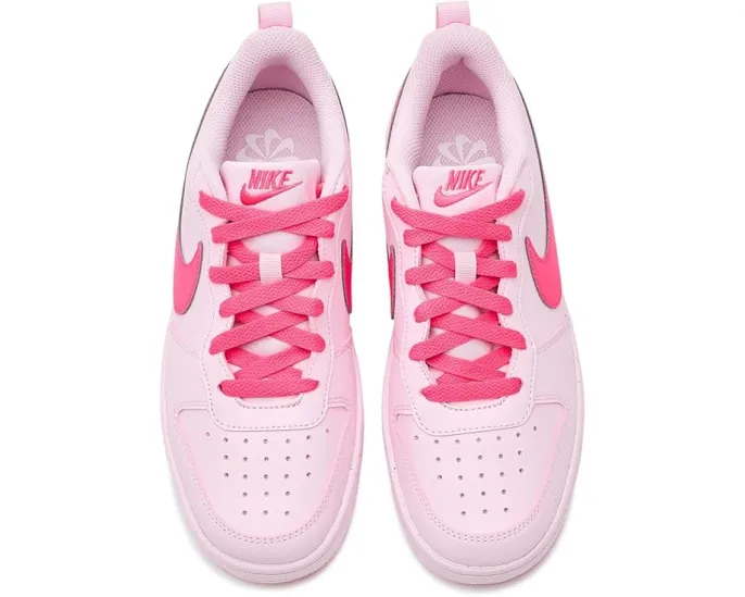 Кроссовки Nike Kids Court Borough Low Recraft BG с искусственной кожей