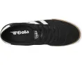 Gola Badminton с верхом из холста и замшевыми накладками