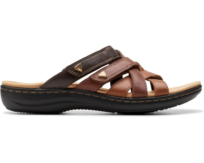 Плоские сандалии Clarks Laurieann Bali с открытым мысом и технологией Cushion Plus