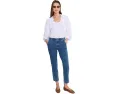Узкие прямые джинсы NYDJ Sheri Slim Straight Ankle Salton