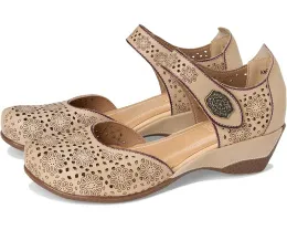 Сабо L'Artiste by Spring Step Americana с кожаным верхом и ремешком на липучке