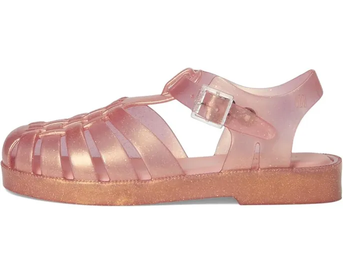 Детские блестящие сандалии Mini Melissa Possession Shiny с блестками