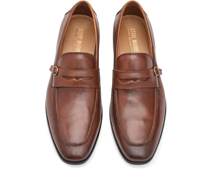 Лоферы Steve Madden Chilo из премиальной кожи с пряжкой