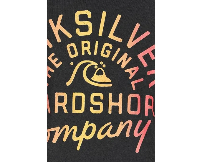 Футболка Quiksilver с принтом Factory Label