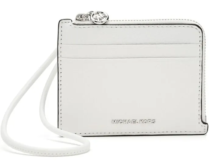 Косметичка MICHAEL Michael Kors Jet Set Small Card Case Wristlet на запястье