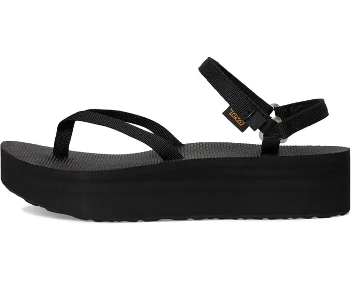 Сандалии Flatform Sandal Slim от Teva на платформе с ремешками и липучкой