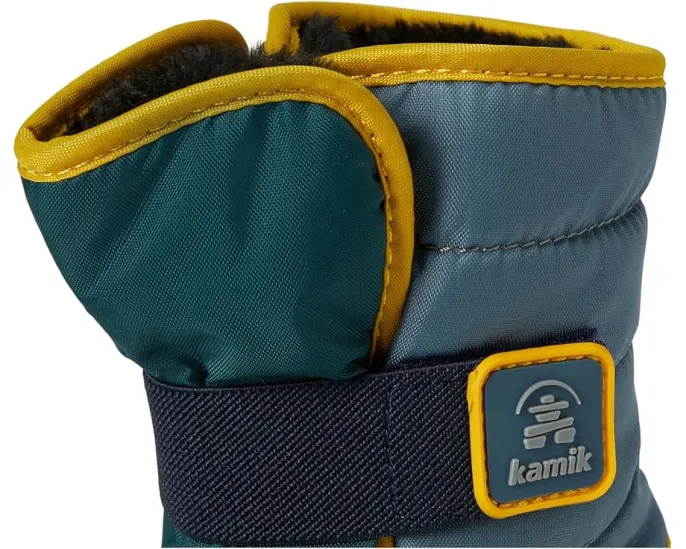 Зимние сапоги Kamik Snowbug 7 для малышей с искусственным мехом и экологичными материалами