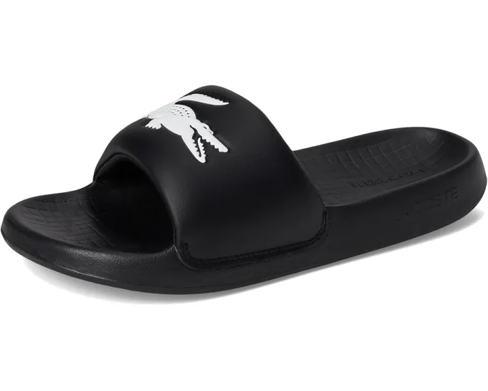 Сланцы Lacoste Slide с мягкой стелькой из ЭВА и круглым носком
