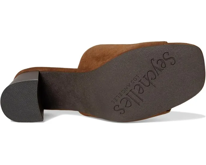 Seychelles босоножки Adapt из замши на квадратном каблуке