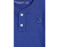 Футболка Essential Henley Tee от abercrombie kids с классической посадкой