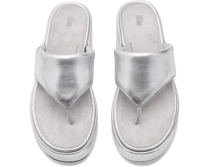FitFlop Сандалии Platfforms Wedge Toe-Post на танкетке с ремешком и пряжкой