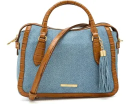 Сумка Brahmin Micaela из кожи с ремнем через плечо и карманом для телефона