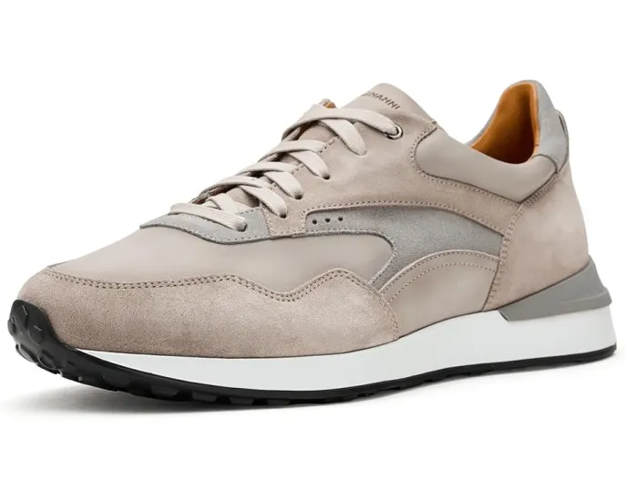 Кроссовки Magnanni Simo из комбинации замши и гладкой кожи с амортизирующей стелькой