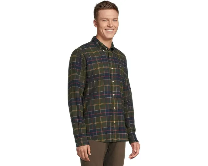 Рубашка Barbour Kyeloch классического кроя в клетку