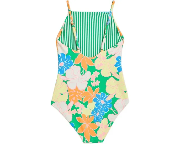 Детский обратимый купальник Maaji Kids Tropic Lei Eagle с квадратным вырезом