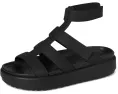 Crocs Сандалии Brooklyn Luxe Gladiator с застежкой на липучке