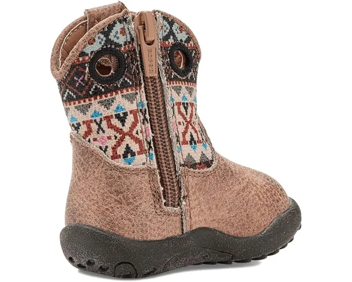 Сапоги Cowbaby Willow Aztec с принтом ацтеков и боковой молнией