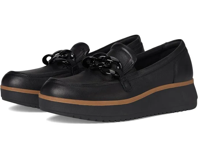 Балетки Clarks Zylah May на платформе с декоративной цепочкой