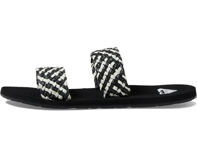 Шлепанцы Porto Slide Roxy с плетеным верхом