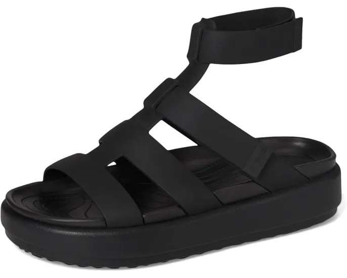 Crocs Сандалии Brooklyn Luxe Gladiator с застежкой на липучке