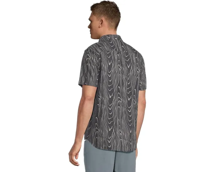 Рубашка Chubbies The Fault Line из хлопка с принтом и эластаном