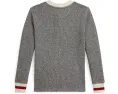 Хлопковая рубашка-хенли Waffle-Knit Polo Ralph Lauren Kids для малышей и младших детей