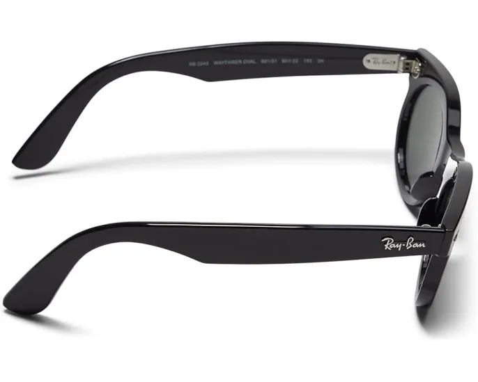 Солнцезащитные очки Ray-Ban Wayfarer Oval с овальной оправой и градиентными линзами