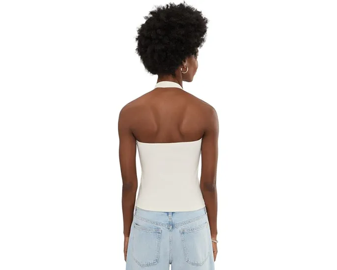 Madewell халтер 90s с принтом Vintage Ivory