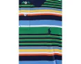 Поло Polo Ralph Lauren Classic Fit Striped Mesh из дышащего хлопка