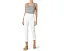 High-Rise Embroidered Eyelet Hem Skimmer