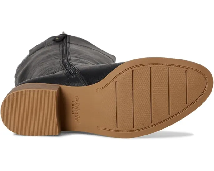 Высокие сапоги Dr. Scholl's Adeline Zip с боковой молнией и декоративной пряжкой