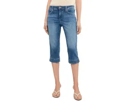 Джинсы Petite Marilyn Crop от NYDJ с завышенной талией