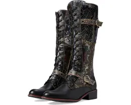 Ботинки L'Artiste Vaneyck до середины икры с металлическим верхом и застежкой на молнии