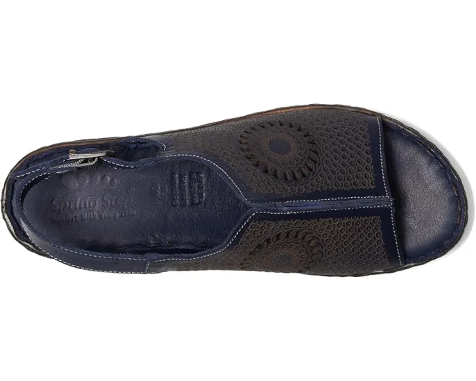 Сандалии Spring Step Cordero на платформе с перфорированным верхом