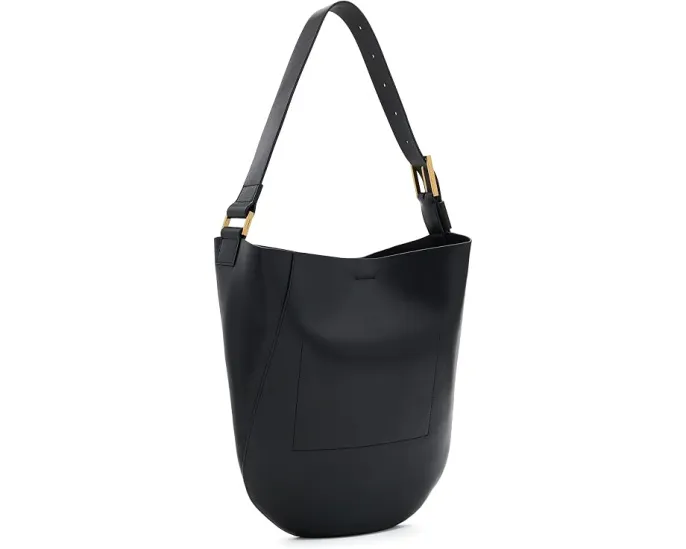 Сумка AllSaints Luna Hobo Shoulder Bag через плечо из мягкой кожи