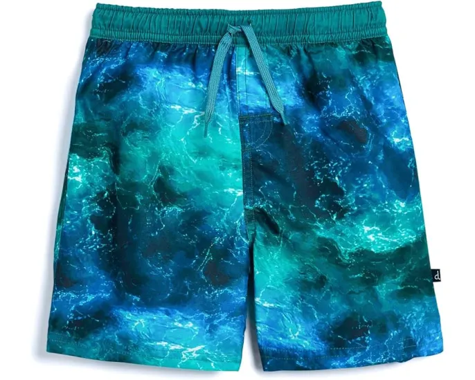 Шорты для плавания Waves Swim Trunks Deux par Deux с защитой UPF 50+