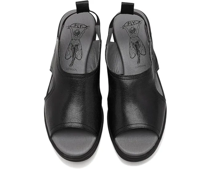 Сандалии FLY LONDON Liku426fly на танкетке с эластичным ремешком и стелькой с амортизацией