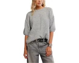 Свитшот Free People Margot с коротким рукавом и оверсайз