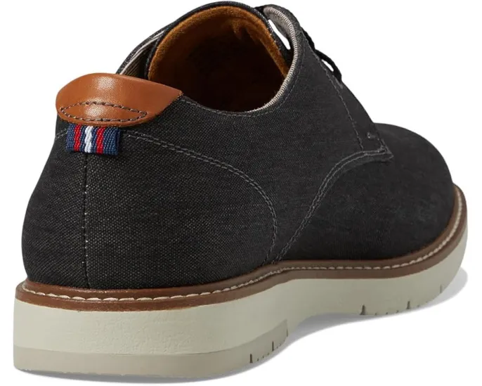 Оксфорды Florsheim Vibe Canvas Plain Toe из хлопка и кожи на клиновидной подошве