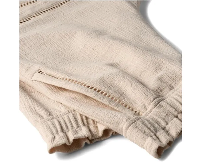 Шорты UGG Frynn Short с текстурированной вязкой и эластичным поясом на шнурке