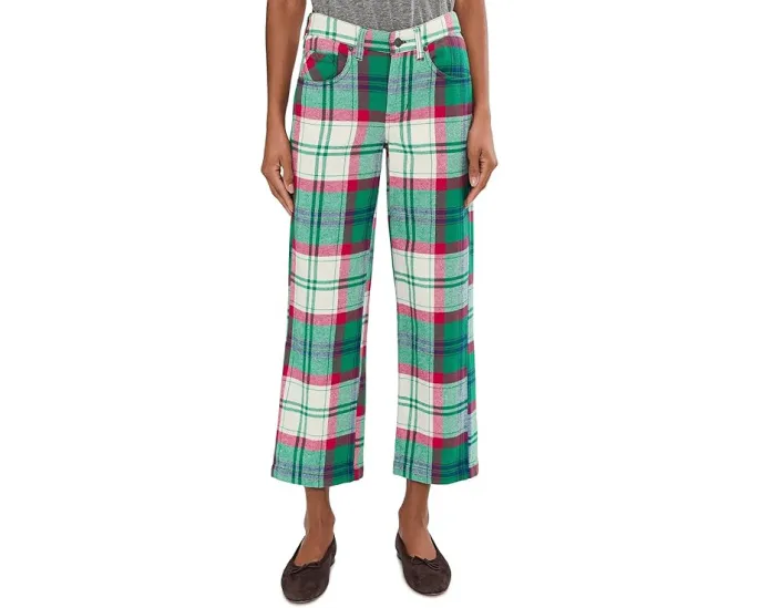 Брюки Free People Cheers Pant из хлопка с прямым кроем