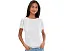 3D Flower Applique Crew Neck Top