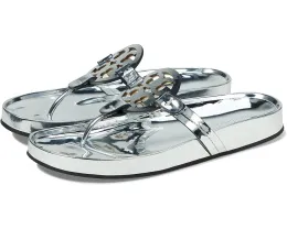 Сандалии Tory Burch Miller Cloud с перемычкой между пальцами и логотипом Double T